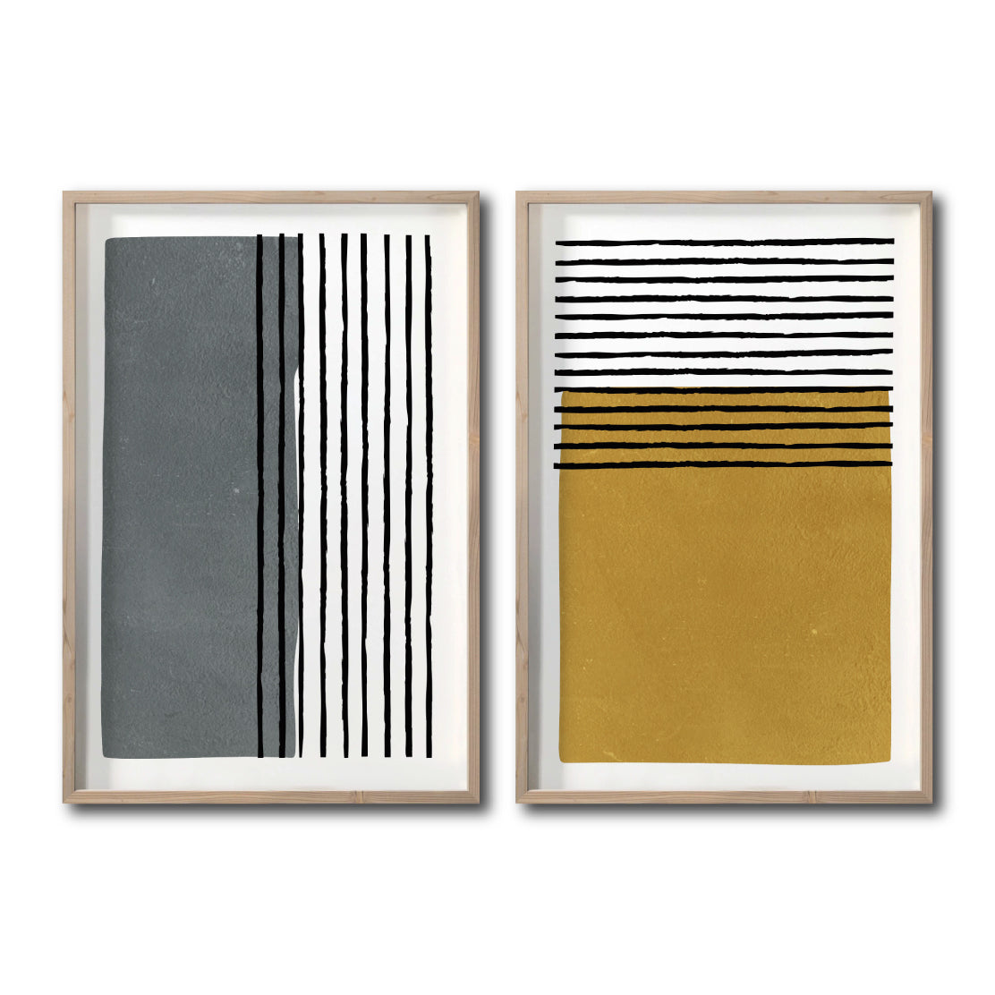 Set Cuadros Decorativos Abstract Colors 022