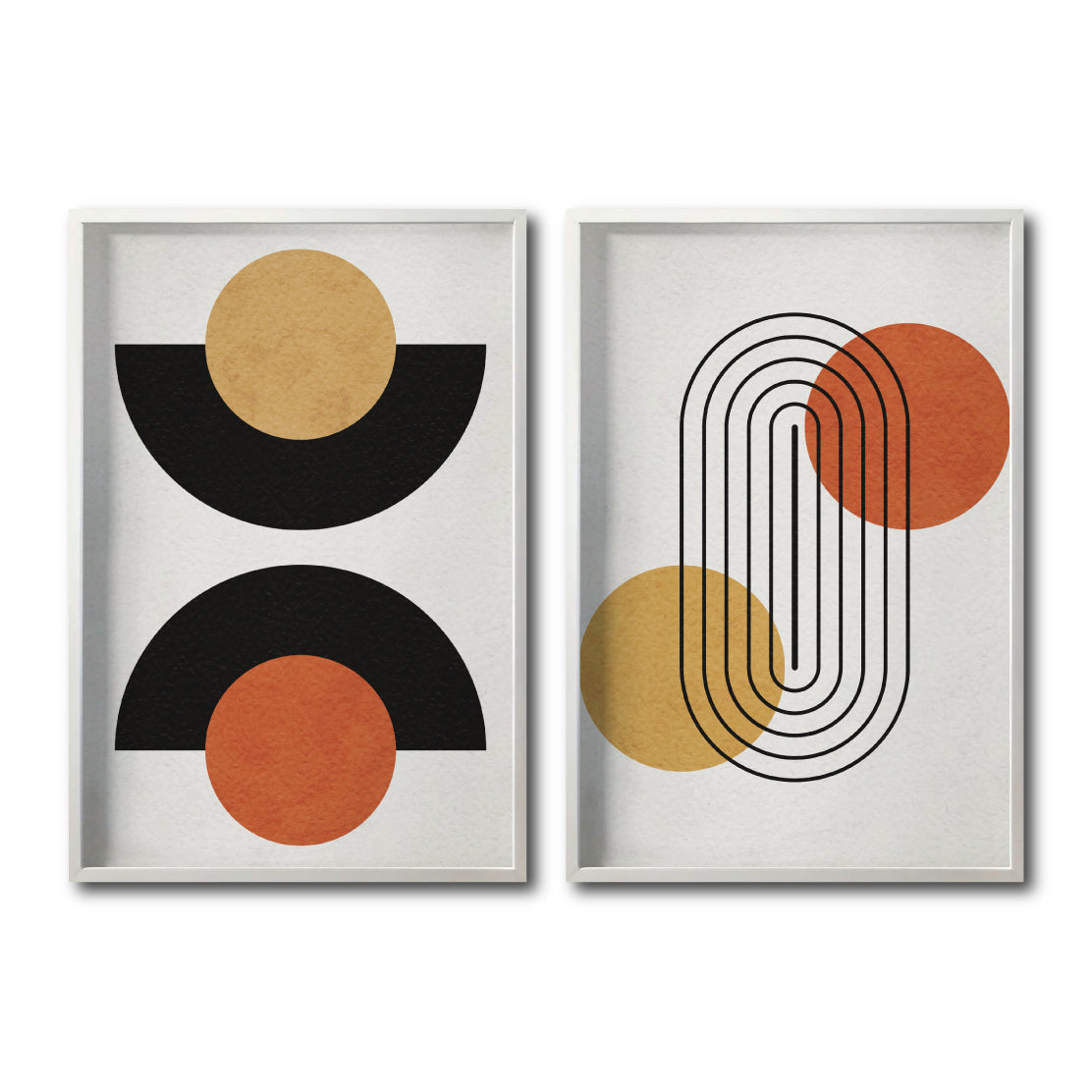 Set Cuadros Decorativos Abstract Colors 039