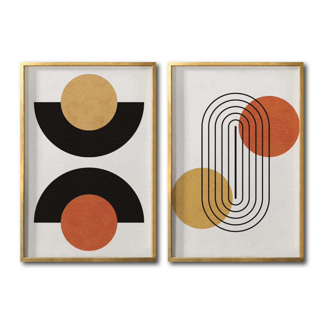 Set Cuadros Decorativos Abstract Colors 039