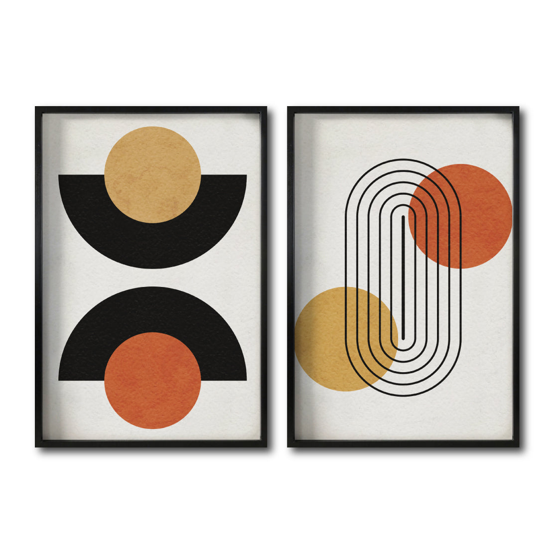 Set Cuadros Decorativos Abstract Colors 039