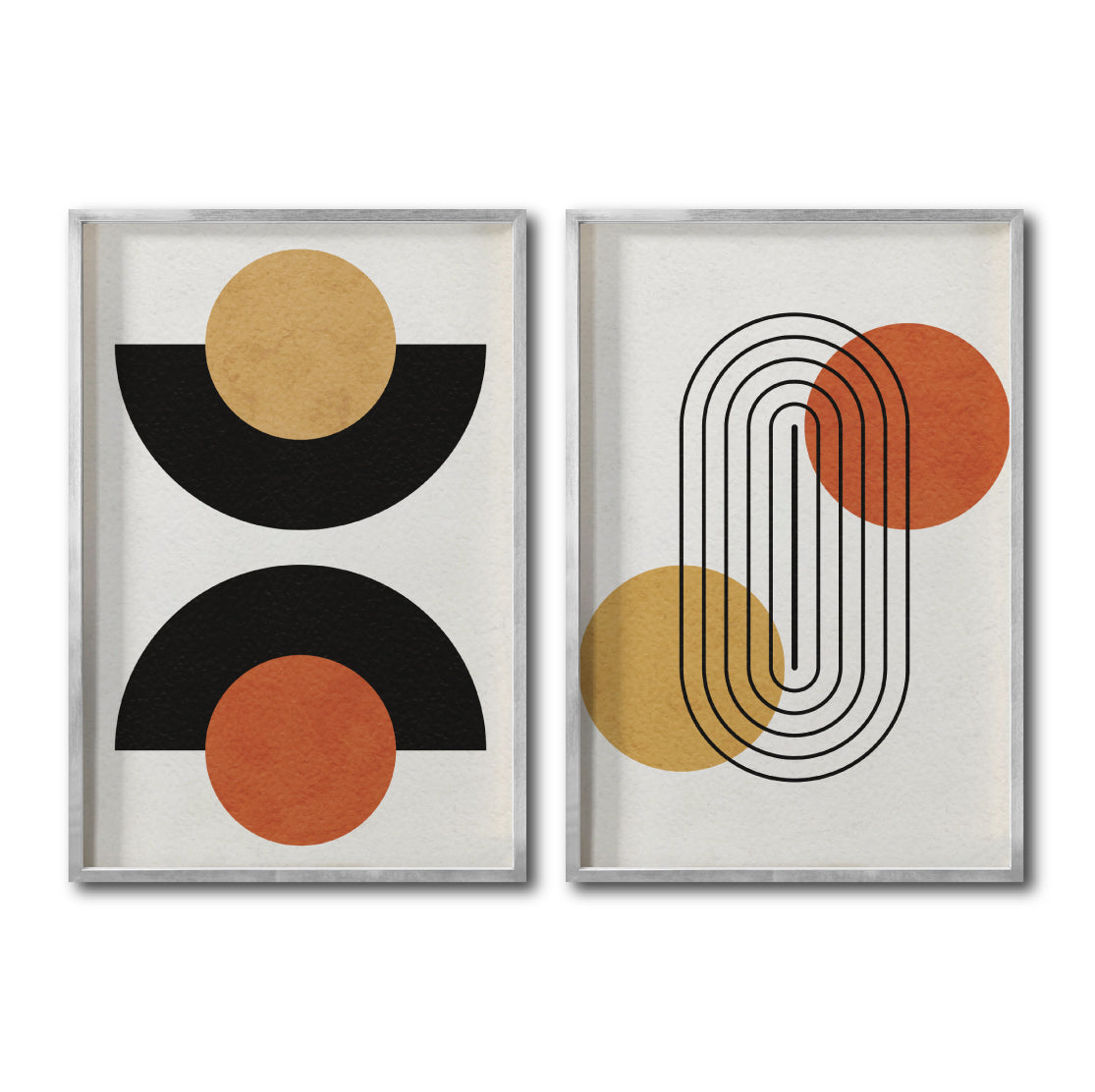 Set Cuadros Decorativos Abstract Colors 039