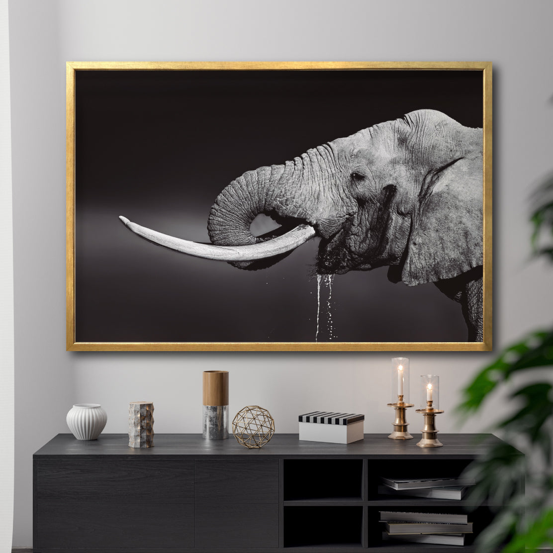 Cuadro Decorativo Fauna 003 Elefante